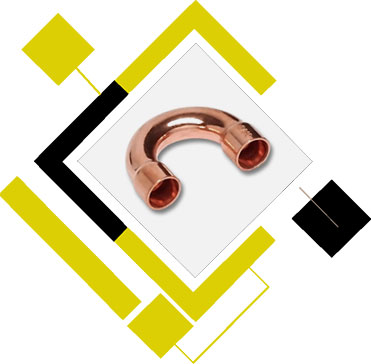 Copper Nickel 90/10 Butt weld 180 Degree Elbow