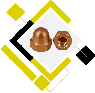 Copper Nickel 70 / 30 Dome Nuts